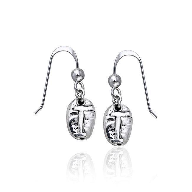 I Coffee Bean Earrings TE626