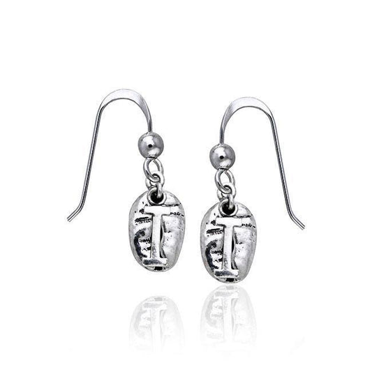 I Coffee Bean Earrings TE626
