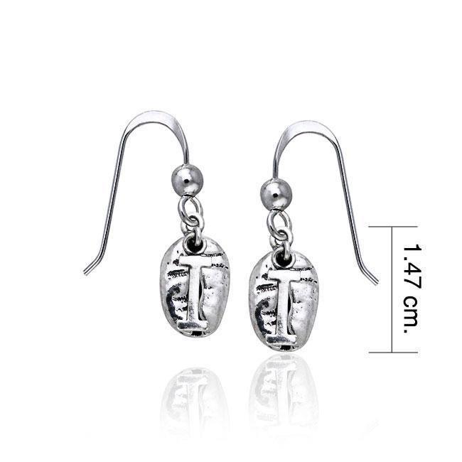 I Coffee Bean Earrings TE626