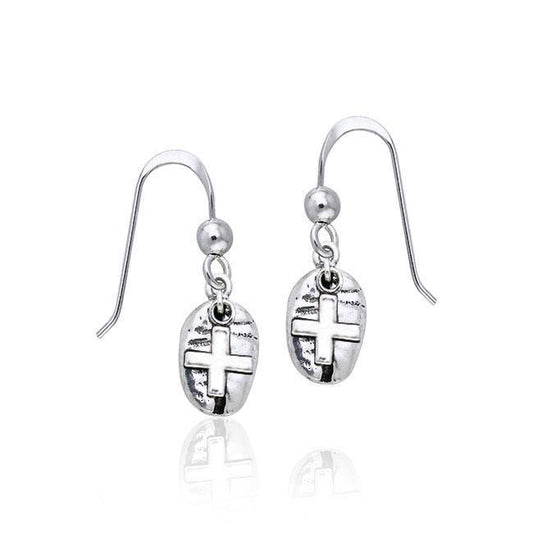Just Add Coffee Bean Earrings TE629