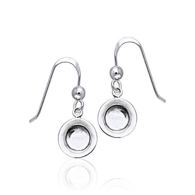 Coffee cup saucer Earrings TE635