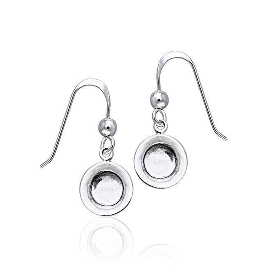 Coffee cup saucer Earrings TE635