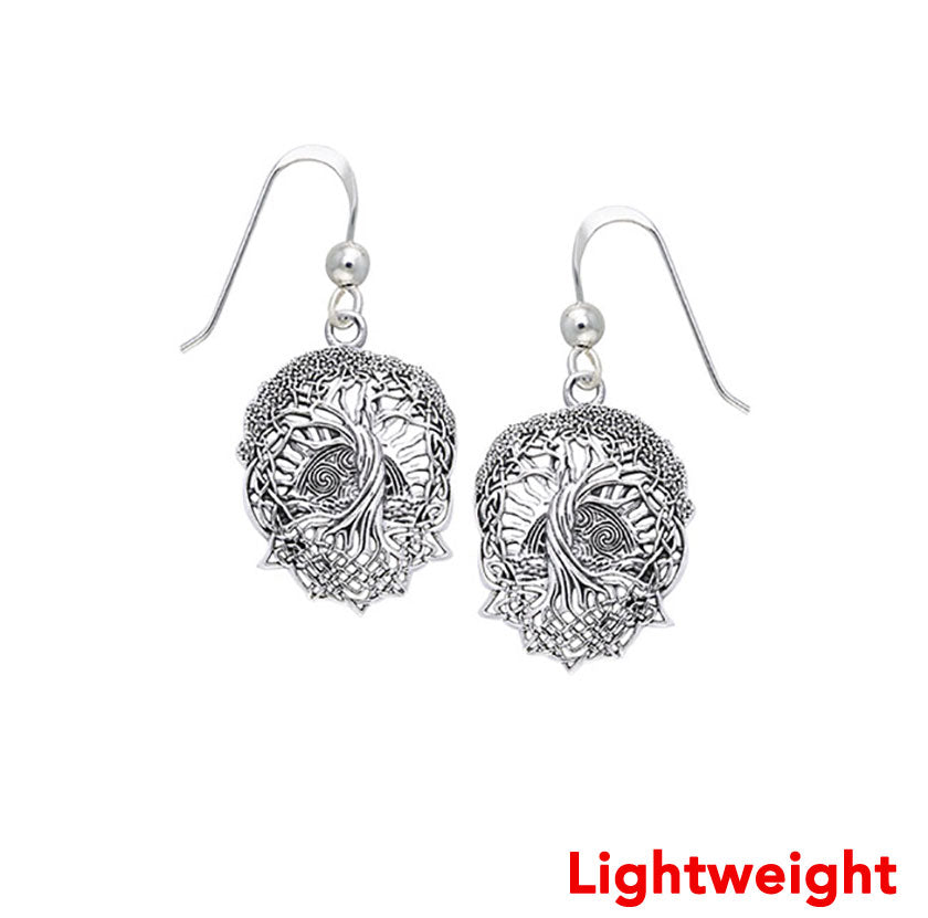 Lightweight Get the look of extraordinary Tree of Life Sterling Silver Earrings by Courtney Davis TER2255