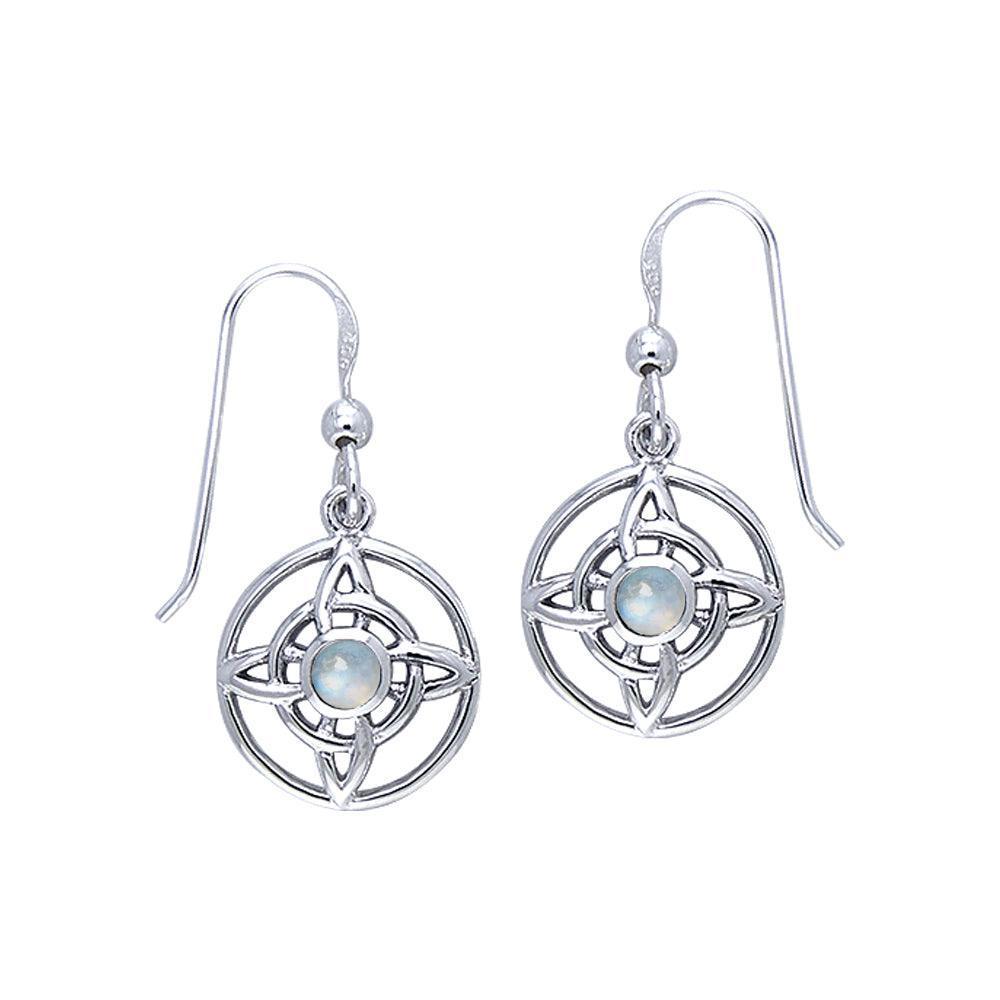 Protected Wheel Of Being Earrings TER050