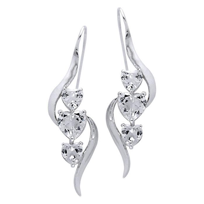 Gem of Hearts Earrings TER1188
