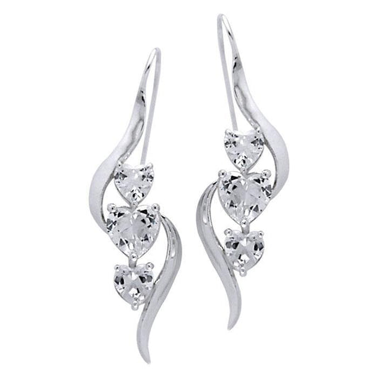 Gem of Hearts Earrings TER1188