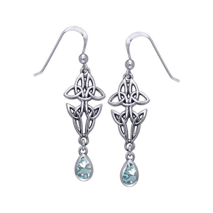 Celtic Knotwork Sterling Silver Earrings TER120