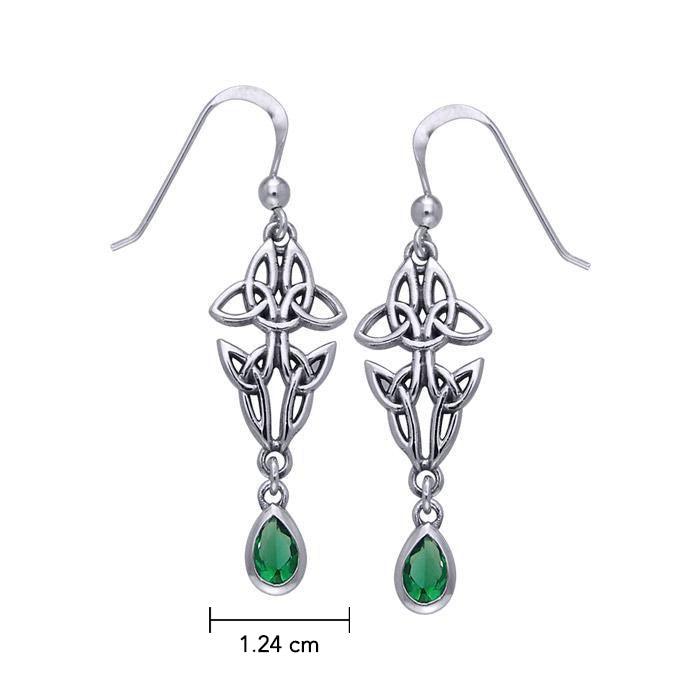 Celtic Knotwork Sterling Silver Earrings TER120