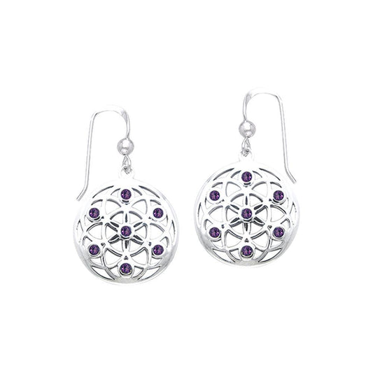 Elemental Flower of Life Earrings TER1445