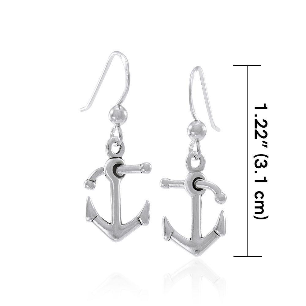 Anchor Silver Earrings TER1498