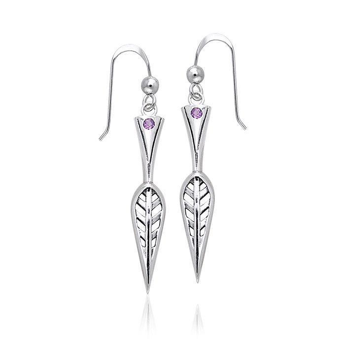 Art Deco Silver Earrings TER152