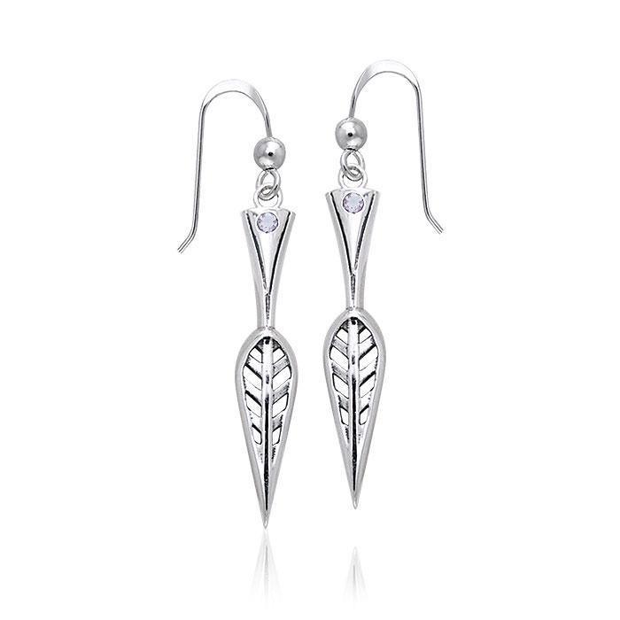 Art Deco Silver Earrings TER152