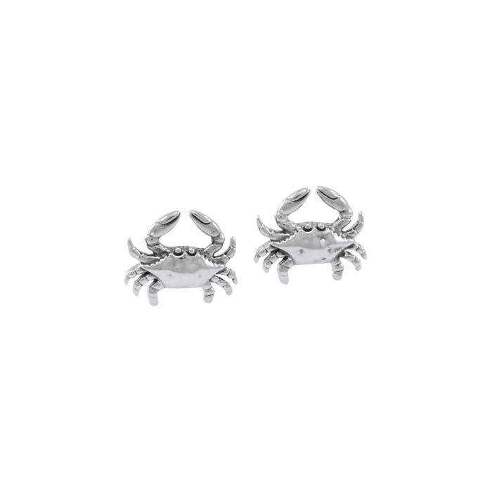 Crab Silver Post Earrings TER1527