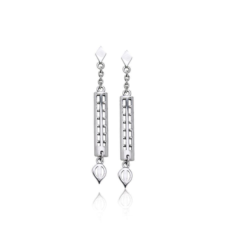 Art Nouveau Silver Earrings TER159