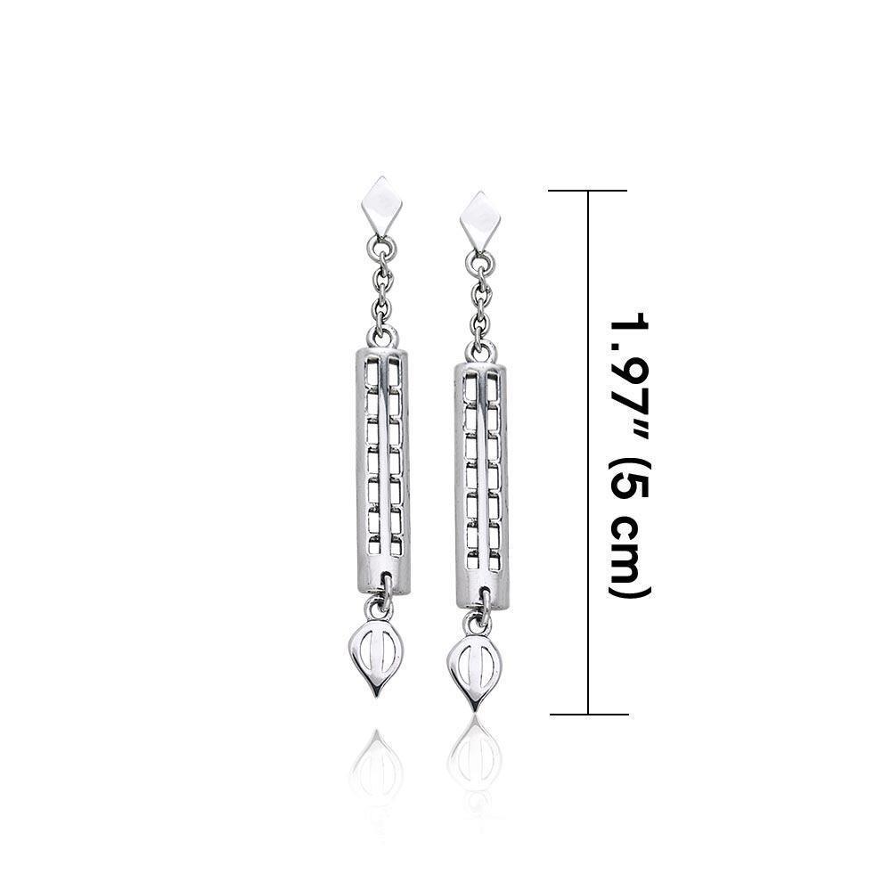 Art Nouveau Silver Earrings TER159