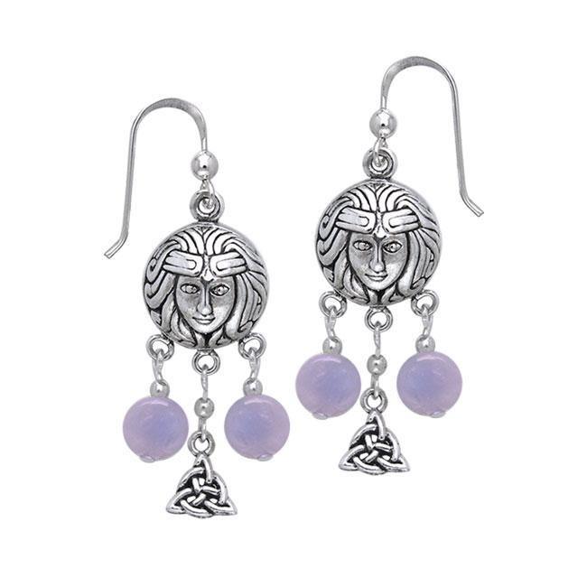 Goddess Silver Earrings TER168
