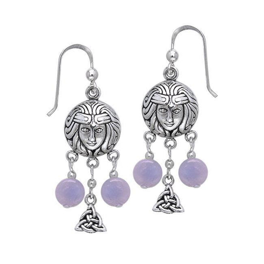 Goddess Silver Earrings TER168
