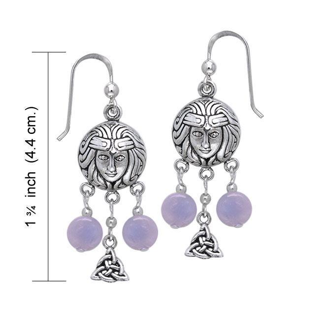 Goddess Silver Earrings TER168