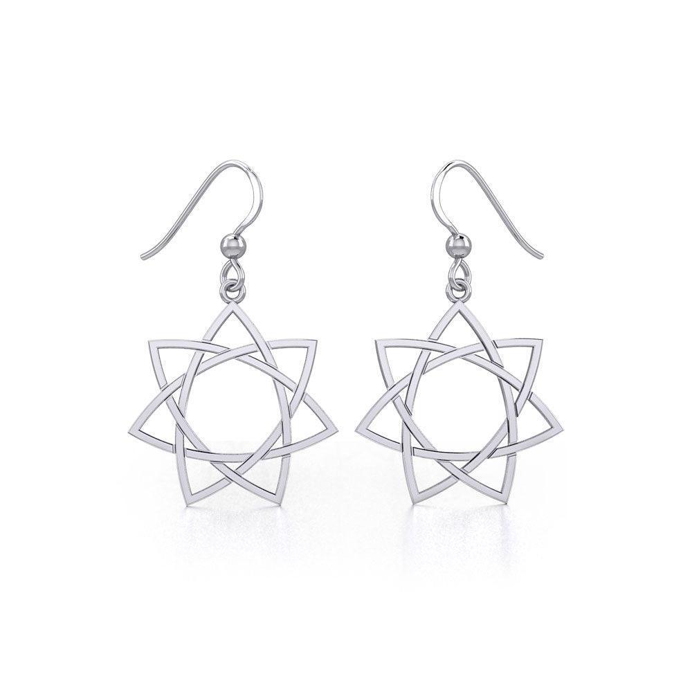 Elven Star Silver Earrings TER1947