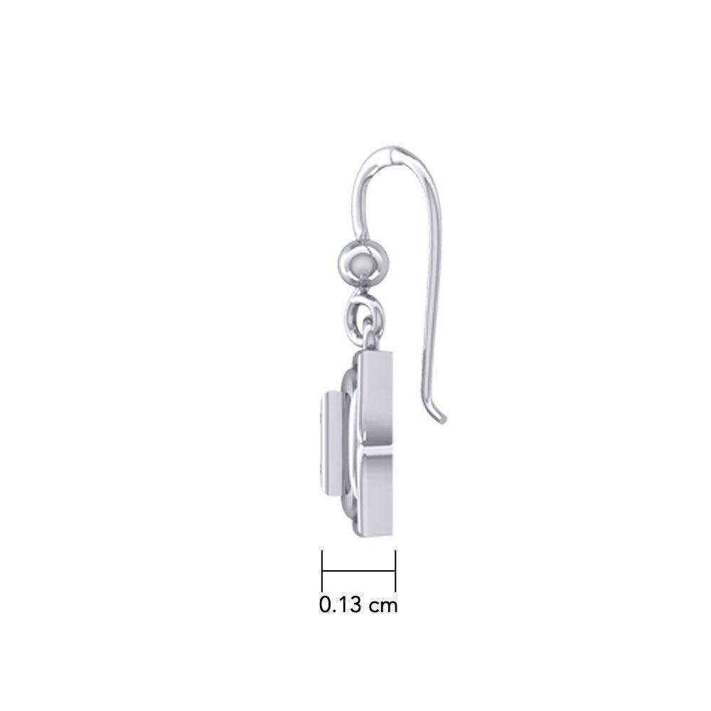 Muladhara Root Chakra Sterling Silver Earrings TER2039
