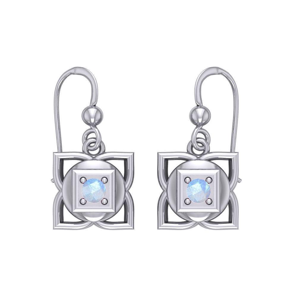 Muladhara Root Chakra Sterling Silver Earrings TER2039