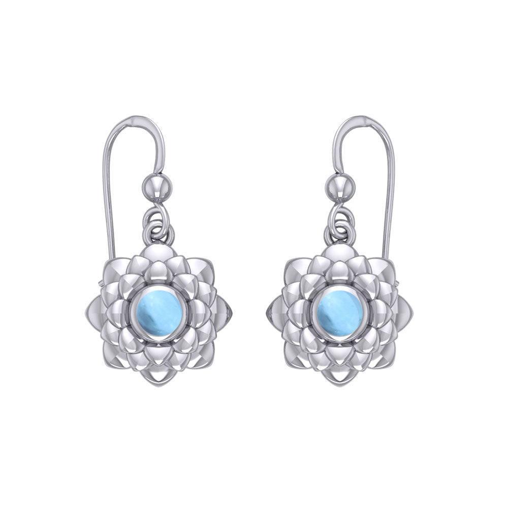 Sahasrara Crown Chakra Sterling Silver Earrings TER2045