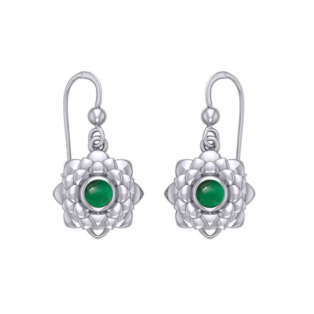 Sahasrara Crown Chakra Sterling Silver Earrings TER2045