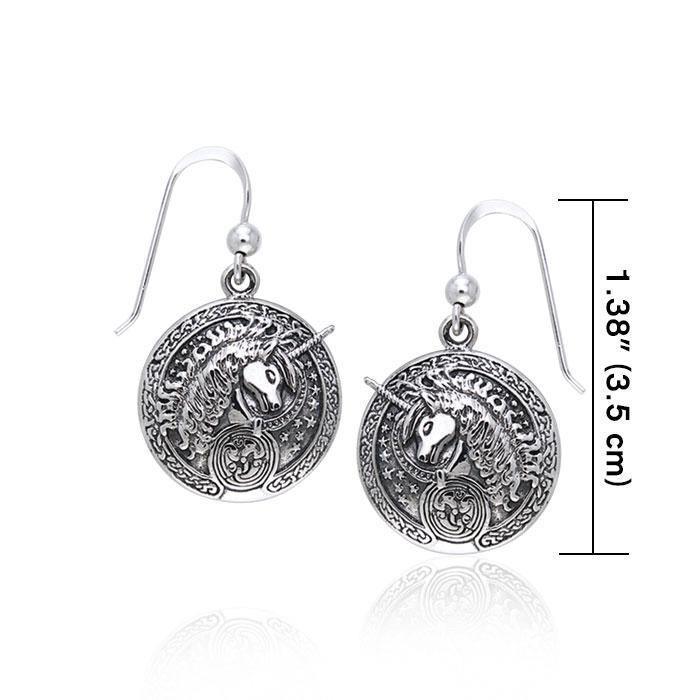 Unicorn Silver Earrings TER214