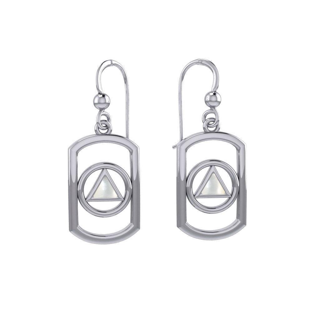Recovery Silver Earrings with Stone TER2161
