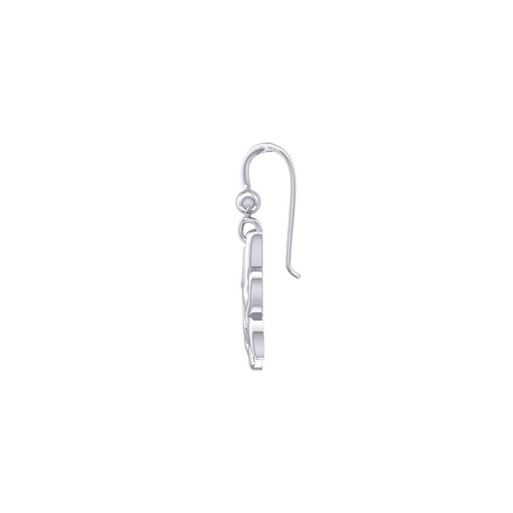 Whale Tail And Heart Earrings TER2164