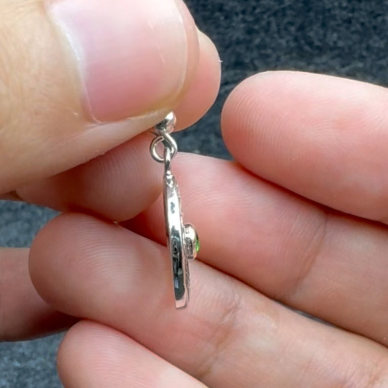 Celtic Knot Shamrock Sterling Silver Earrings TER220