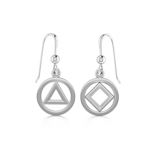 Double Recovery Sterling Silver Earrings TER2224
