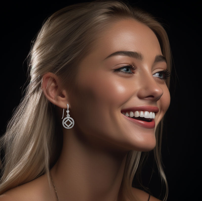 Double Recovery Sterling Silver Earrings TER2224