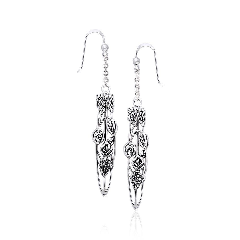 Mackintosh Silver Earrings TER504