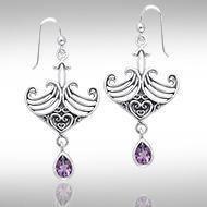 Celtic Maori Silver Earrings TER523
