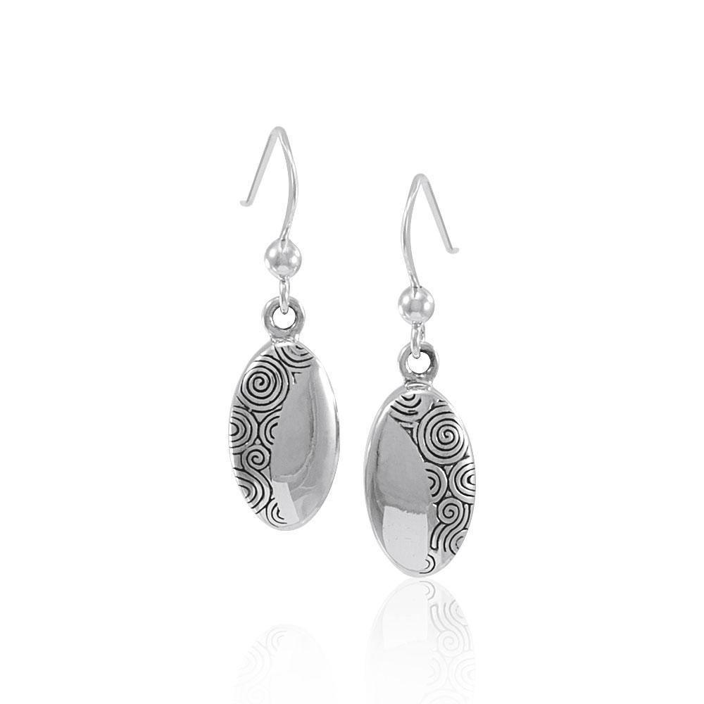 Danu Celtic Spirals Earrings TER548