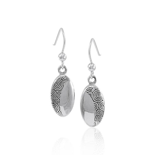 Danu Celtic Spirals Earrings TER548