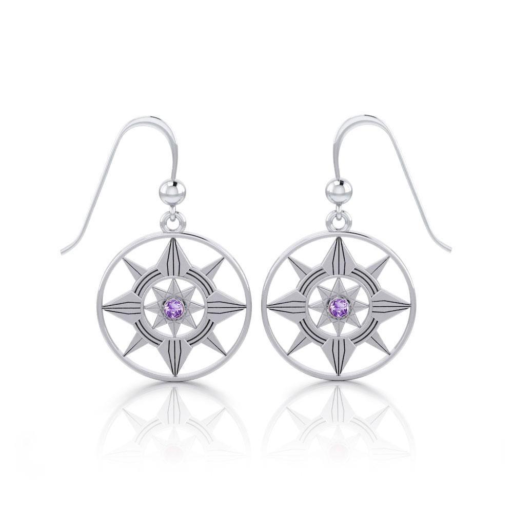Be A Star Silver Earrings by Sibylle Grummes Unruh TER560