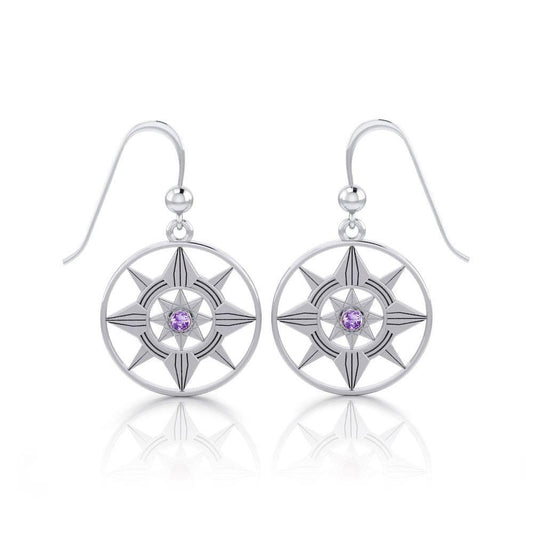 Be A Star Silver Earrings by Sibylle Grummes Unruh TER560