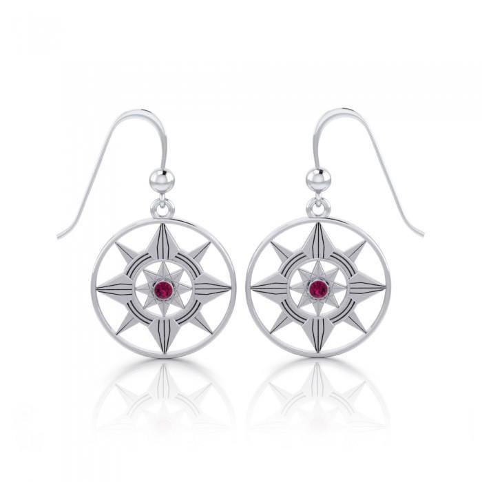 Be A Star Silver Earrings by Sibylle Grummes Unruh TER560
