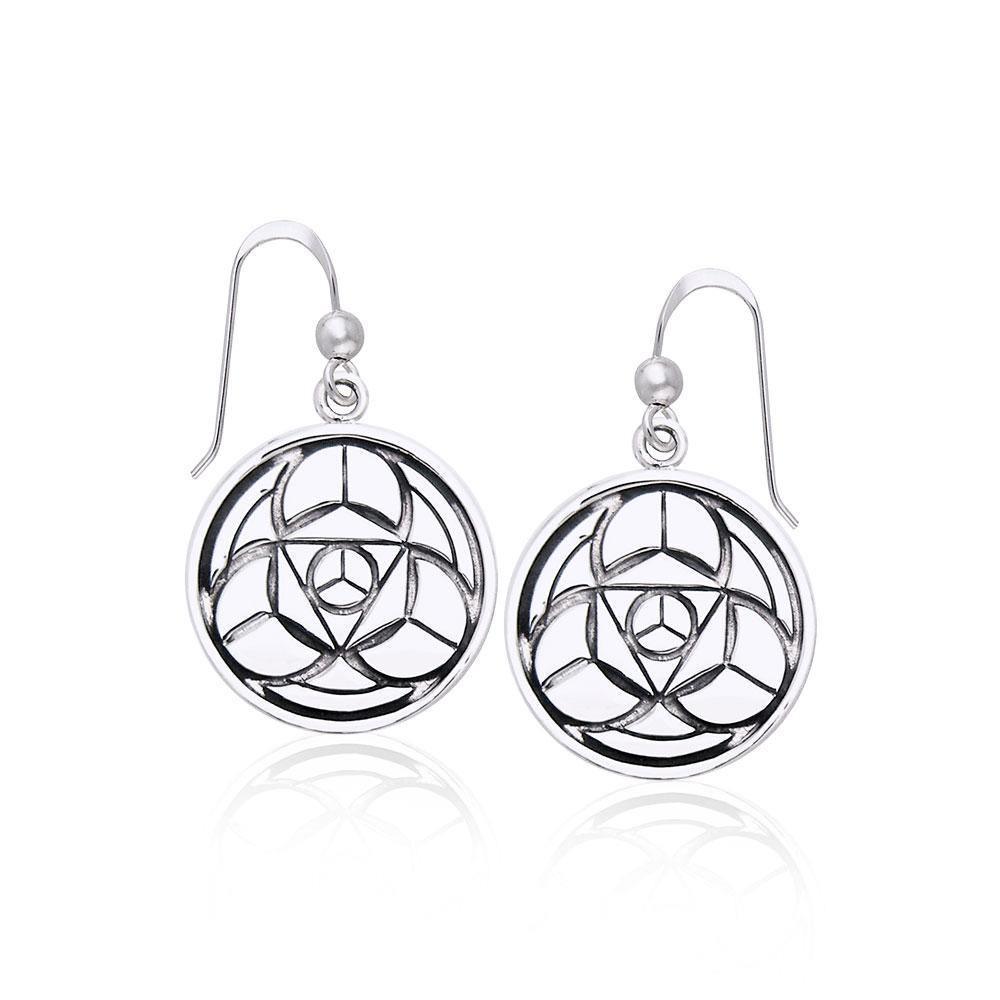Be Your Own Captain Silver Earrings TER565