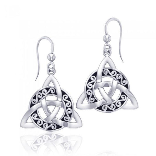 Celtic Trinity Knot Earrings TER708