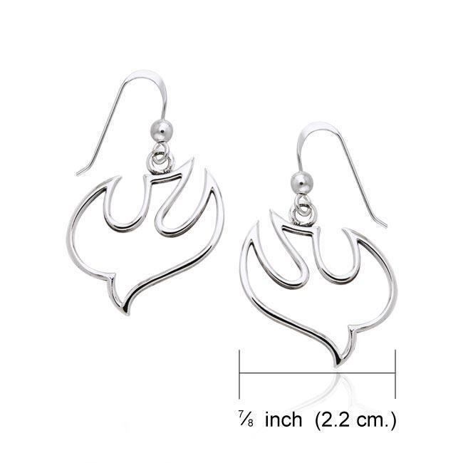 Dove Sterling Silver Earrings TER836