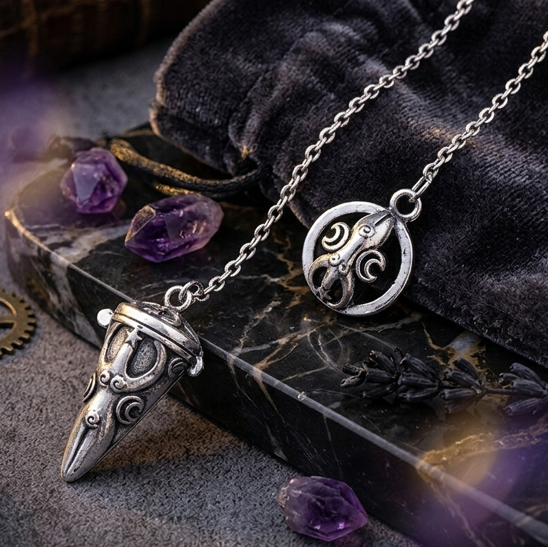 Goddess Sterling Silver Pendulum TM012
