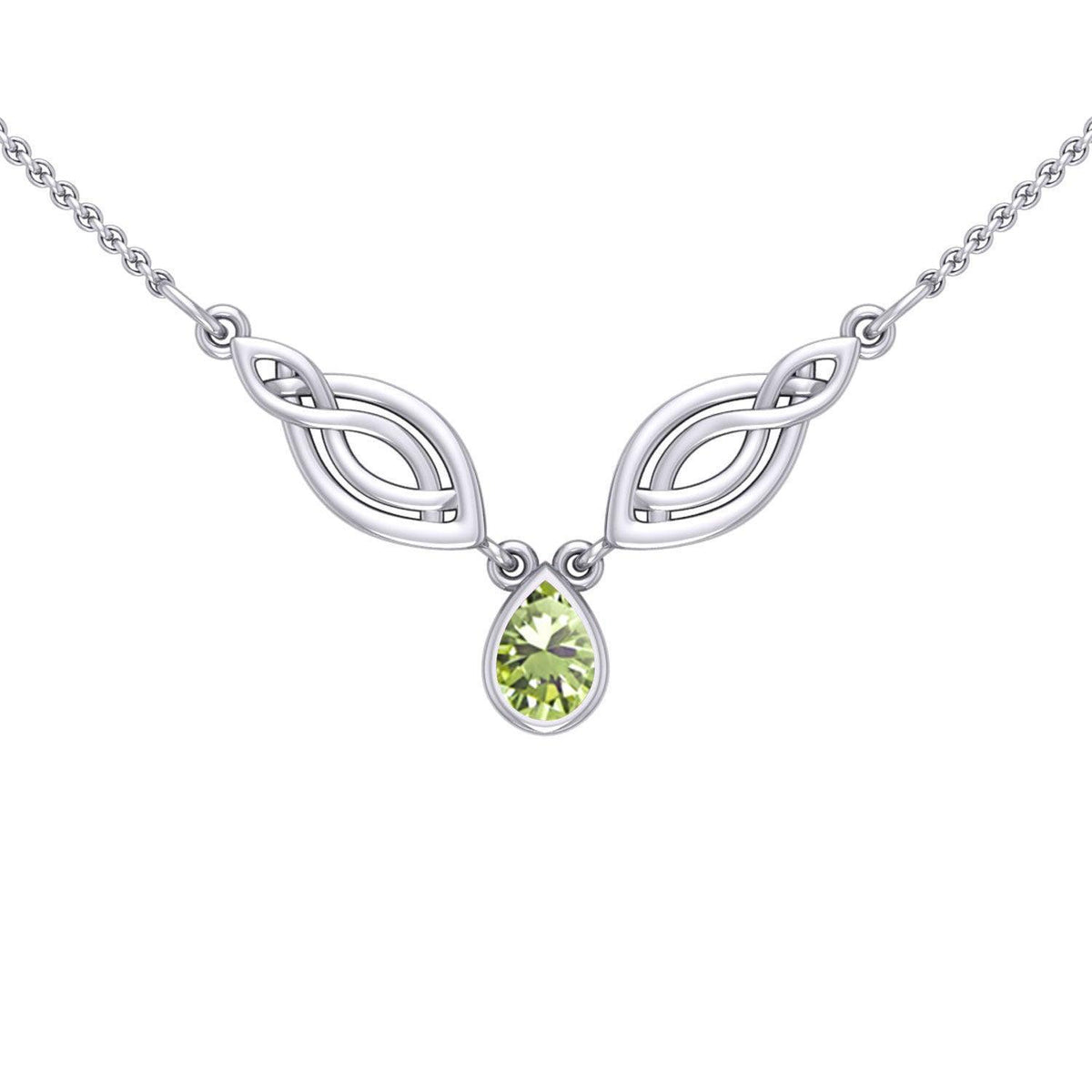 Celtic Knotwork Silver Necklace TN117