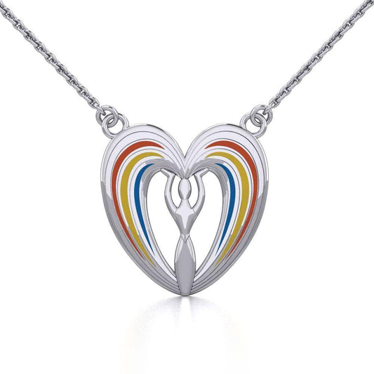 Goddess of Manifestation Silver Necklace TN283
