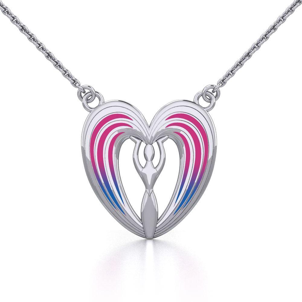 Goddess of Manifestation Silver Necklace TN283