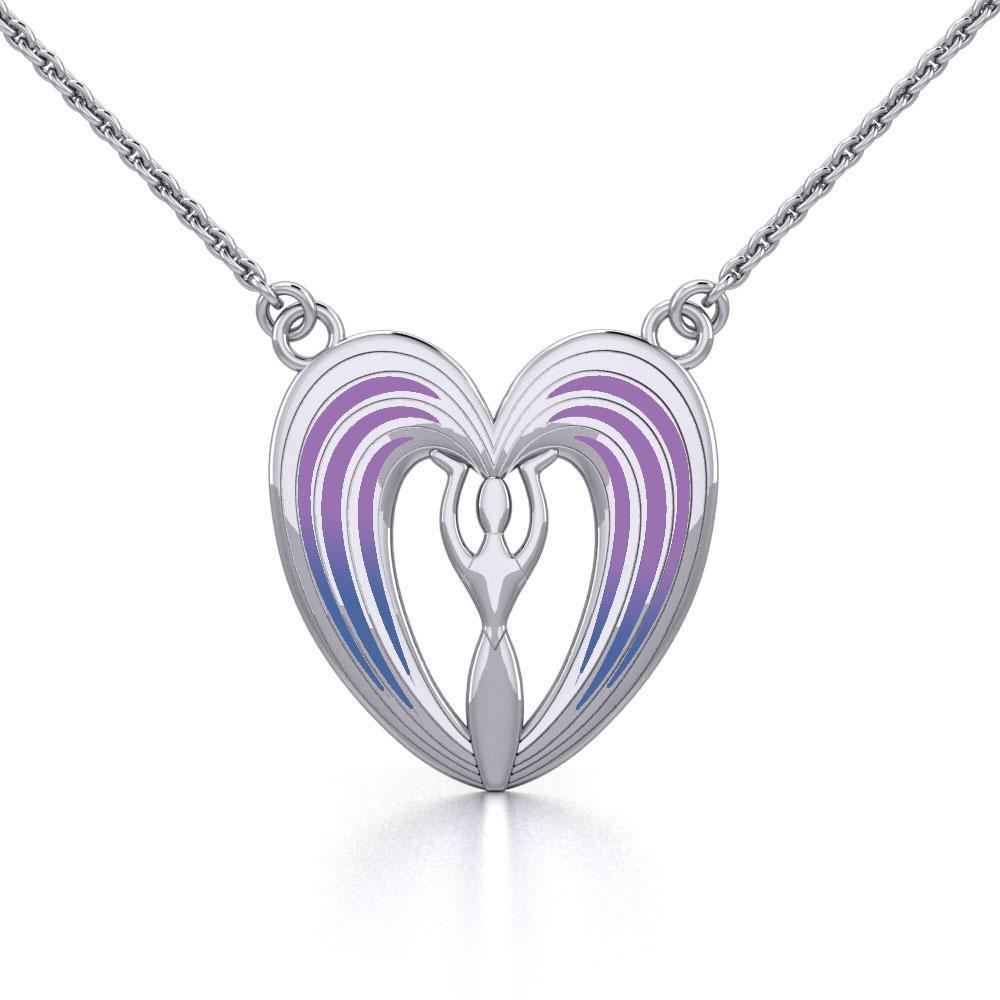 Goddess of Manifestation Silver Necklace TN283