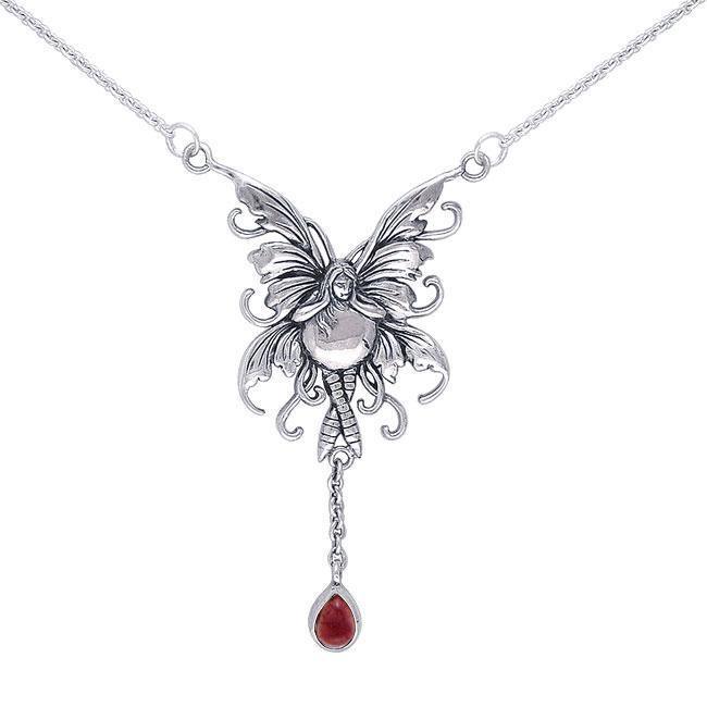 Enchanted by the Bubble Rider Fairy’s beauty ~ Sterling Silver Jewelry Necklace TN300