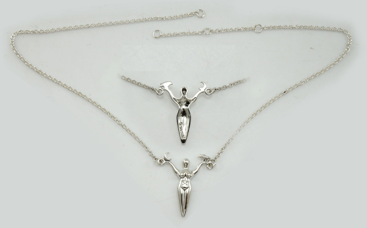 Wiccan Goddess The Star Sterling Silver Necklace TNC262